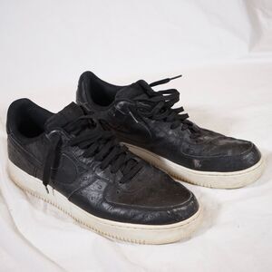 Nike Air Force 1 ’07 LV8 Black Obsidian Ostrich Men’s Size 13 718152-009